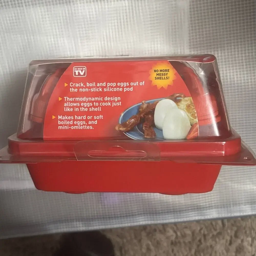 Egglettes Hard-Boiled Egg Cooker As Seen On TV Kitchen Holiday Xmas Easter